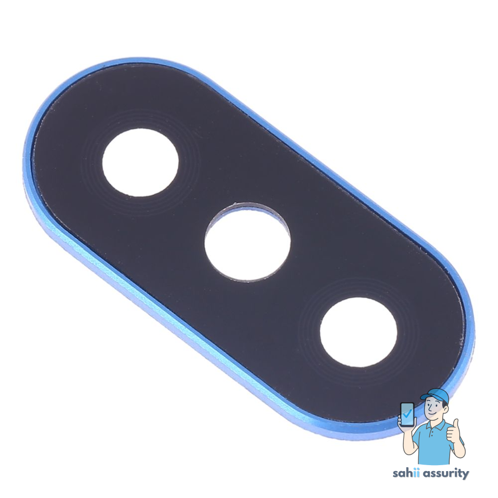 Camera Lens Glass with Frame for Xiaomi Redmi 6 Pro Blue thumbnail